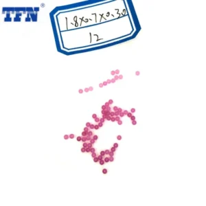 1.8*07*0.3mm OEM Customized Ruby Jewel Bearing