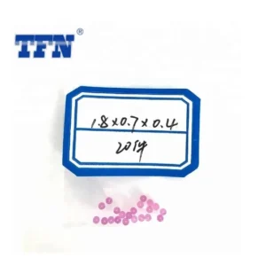 1.8*07*0.3mm OEM Customized Ruby Jewel Bearing Sale