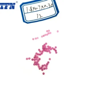 1.8*07*0.3mm OEM Customized Ruby Jewel Bearing Supply