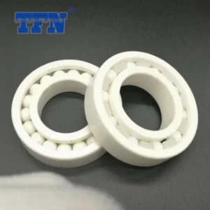 17X40X12mm Zro2 Zirconia Ceramic Deep Groove Ball Bearing 6203CE Use