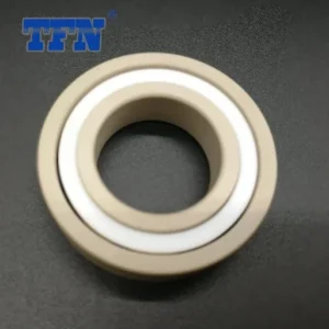 25X47X12 mm Si3n4 PTFE Full Ceramic Deep Groove Ball Bearing