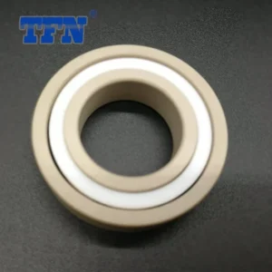 25X47X12 mm Si3n4 PTFE Full Ceramic Deep Groove Ball Bearing 6005