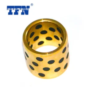 8*12*10 mm Graphite Flat Sliding Bushing Brass Bronze Bushing