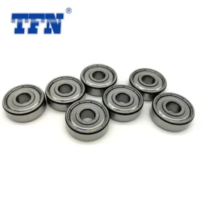 C3 Steel Sealed Inch Size R Series R10zz Radial Ball Bearings
