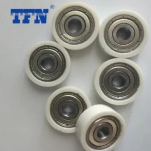 High Hardness of Material Wrapped 626 Roller Rubberized PU 626 Zz Bearing