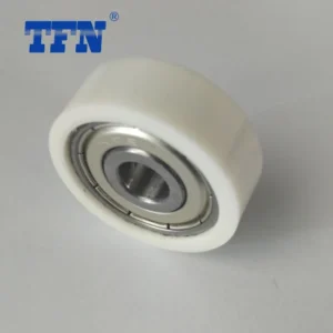 Low Friction 627z Rubber / Nylon / Plastic Coated Bearing