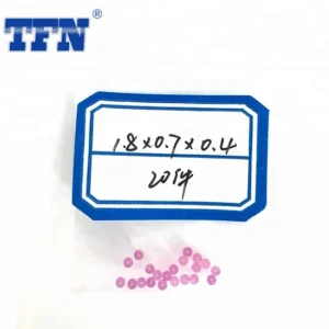 OEM Less Friction 1.8*0.8*0.4mm Ruby Jewel Bearing
