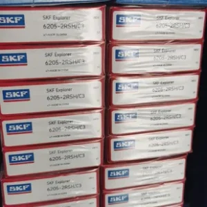 Straight Bore Sealed Emq 6205-2RS Ball Bearings 25X52X15 mm