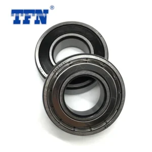 Two Metal Shield Enclosed Radial 6205zz Deep Groove Ball Bearing